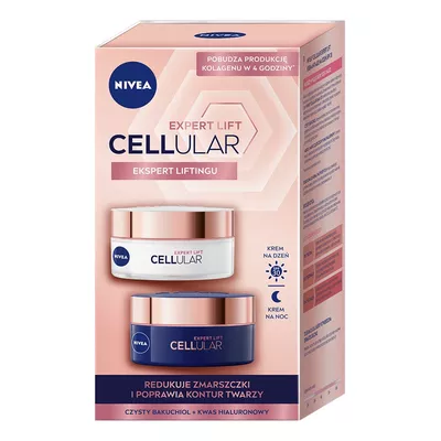 NIVEA 2 pack Cellular Expert Lift Krem na Dzień i Krem na Noc (2 x 50ml)
