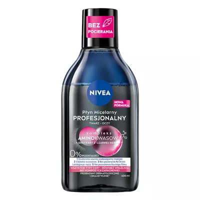 NIVEA Profesjonalny Dwufazowy Płyn Micelarny Makijaż Wodoodporny 400ml