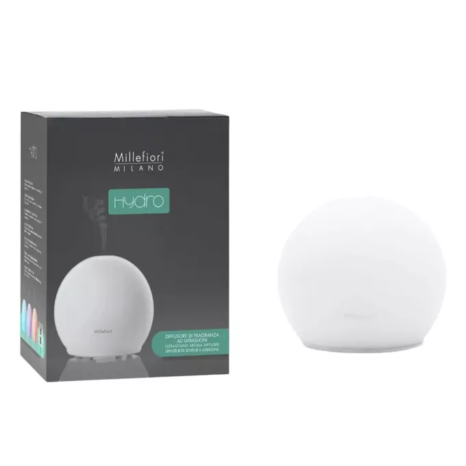 Millefiori Milano Dyfuzor Zapachu Odświeżacz Ultradźwiękowy Hydro Glass Sphere