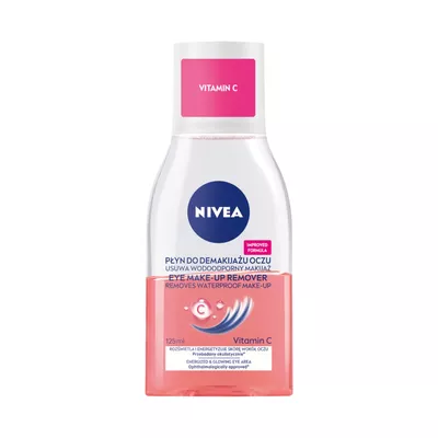 NIVEA Pielęgnujący Dwufazowy Płyn do Demakijażu Oczu 125ml