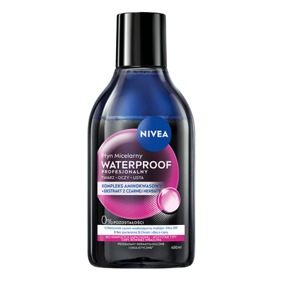 NIVEA Profesjonalny Dwufazowy Płyn Micelarny Makijaż Wodoodporny 400ml