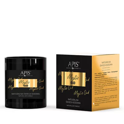 APIS Naturalna Świeca Sojowa Mystic Oud
