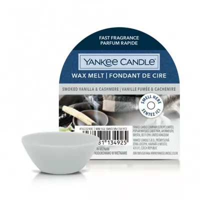 Yankee Candle Wosk Smoked Vanilla &amp; Cashmere