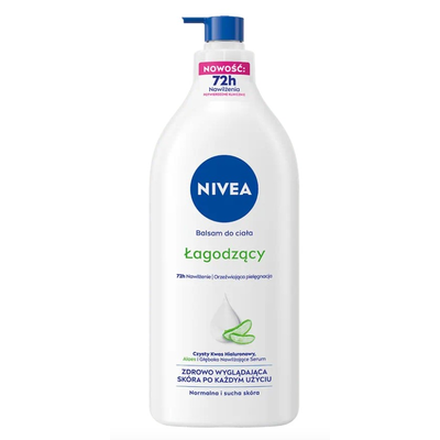 NIVEA Łagodzący Balsam do Ciała z Aloesem z Pompką 625ml