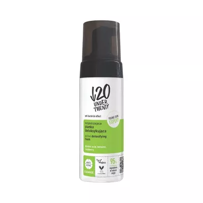 Under Twenty Cleanse Oczyszczająca Pianka Detoksykująca 150ml