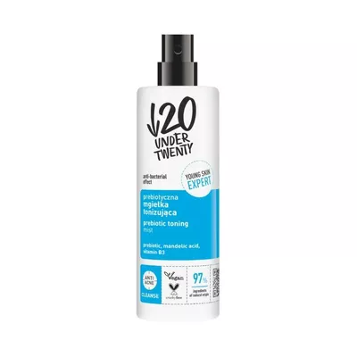 Under Twenty Cleanse Prebiotyczna Mgiełka Tonizująca 200ml