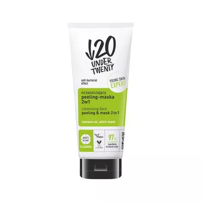 Under Twenty Cleanse Oczyszczający Peeling-Maska 2w1 100ml