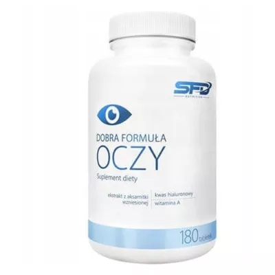 SFD Dobra Formuła Suplement Diety na Oczy 180 Tabletek