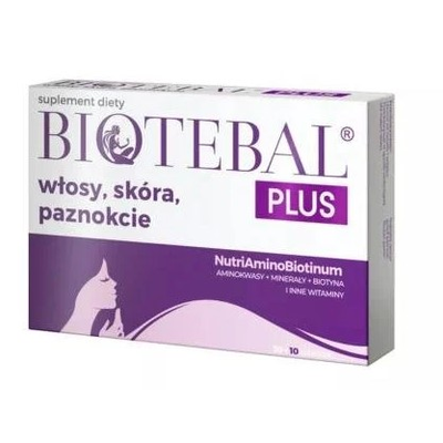 Biotebal Plus Suplement Diety na Włosy, Skórę i Paznokcie 30 Tabletek