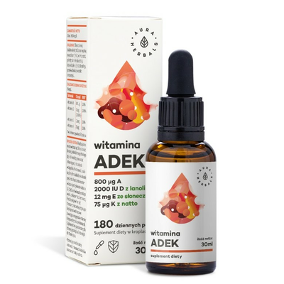 Aura Herbals Witamina ADEK Suplement Diety 30ml