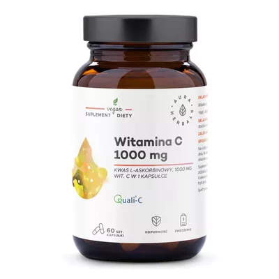 Aura Herbals Witamina C 1000mg Suplement Diety 60 Kapsułek