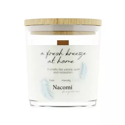 Nacomi Świeca Zapachowa Fresh Breeze at Home 140g