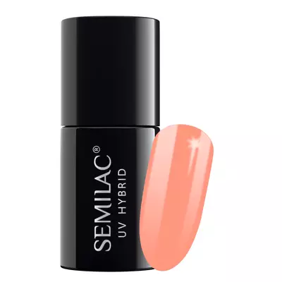 Semilac Lakier Hybrydowy 132 Orange Lollipop 7ml