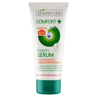 Bielenda Comfort+ Krem Opatrunek dla Ekstremalnie Zniszczonych Dłoni 75ml