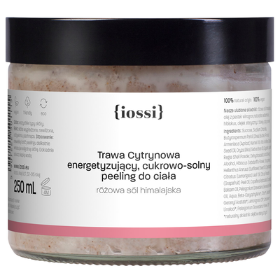 IOSSI Peeling do Ciała Energetyzująca Trawa Cytrynowa 250ml