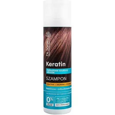 Dr. Sante Keratin Szampon z Keratyną do Włosów Matowych i Łamliwych 250ml