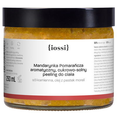 IOSSI Peeling do Ciała Energetyzująca Pomarańcza i Mandarynka 250ml