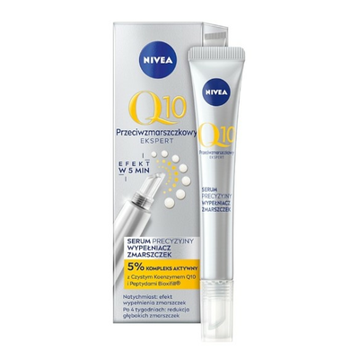 NIVEA Q10 Przeciwzmarszczkowe Serum Precyzyjny Wypełniacz Zmarszczek 15ml
