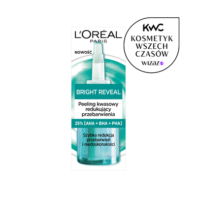 Loreal Bright Reveal Peeling Kwasowy Redukujący Przebarwienia 25ml
