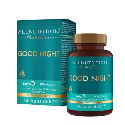 ALLNUTRITION Health&amp;Care Good Night Suplement Diety 60 Kapsułek