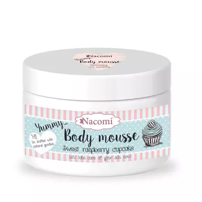 Nacomi Odżywczy Mus do Ciała Malinowa Babeczka 180ml