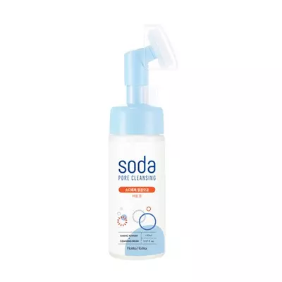 Holika Holika Soda Pore Tok Tok Cleansing Bubble Foam Pianka do Twarzy ze Szczoteczką 150ml