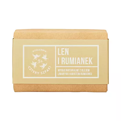 Mydlarnia Cztery Szpaki Naturalne Mydło – Len i Rumianek