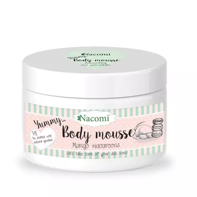 Nacomi Wyszczuplający Mus do Ciała Makaroniki Mango 180ml