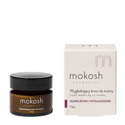 Mokosh Wygładzający Krem do Twarzy Figa 15ml