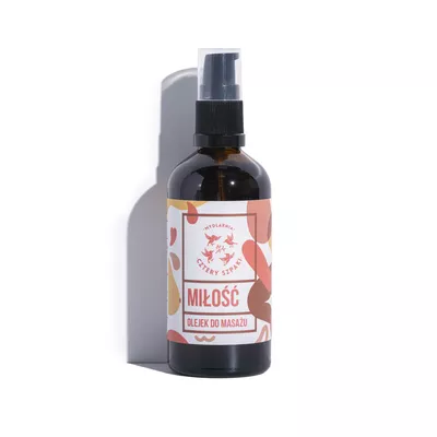 Mydlarnia Cztery Szpaki Olejek do Masażu Ciała Miłość 100ml