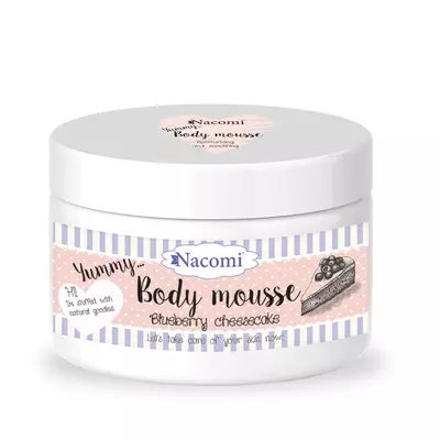 Nacomi Mus do Ciała Wygładzający Borówkowy Sernik 180ml