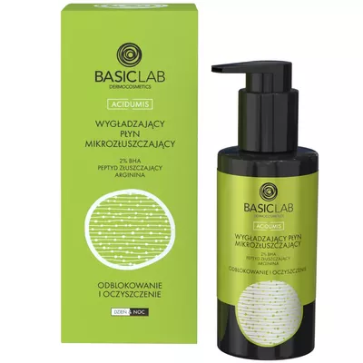 BasicLab Wygładzający Płyn Mikrozłuszczający 100ml