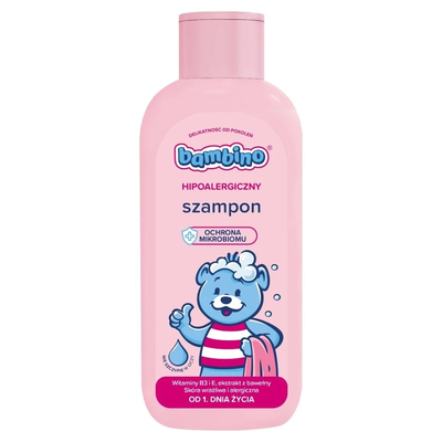 Bambino Szampon do Mycia Włosów od Pierwszego Dnia Życia 400ml