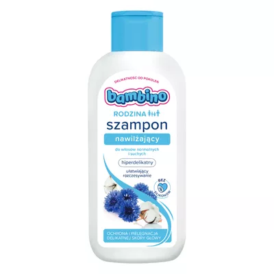 Bambino Rodzina Szampon Nawilżający do Włosów Normalnych i Suchych 400ml
