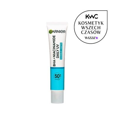 Garnier BHA+ Niacinamide Fluid do Twarzy SPF50+ 40ml