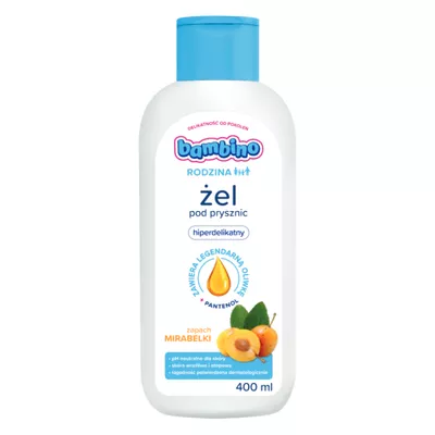 Bambino Rodzina Żel pod Prysznic o Zapachu Mirabelki 400ml