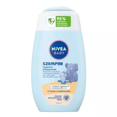 NIVEA Baby Szampon do Włosów Łagodna Pielęgnacja 200ml