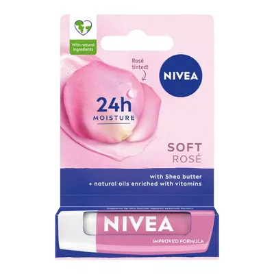 NIVEA Pomadka do Ust Soft Rose