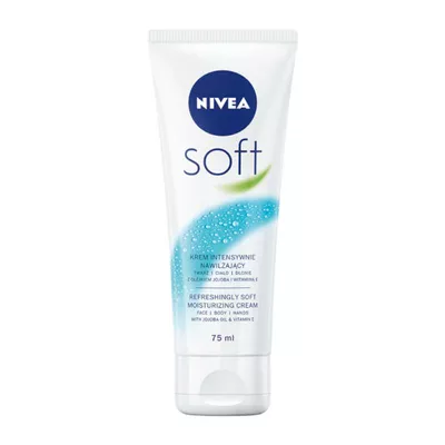 NIVEA Soft Krem Intensywnie Nawilżający 75ml Tubka