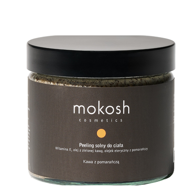Mokosh Peeling Solny do Ciała Kawa z Pomarańczą 300g