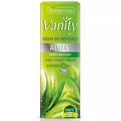 Bielenda Vanity Aloe Krem do Depilacji Skóra Wrażliwa 100ml
