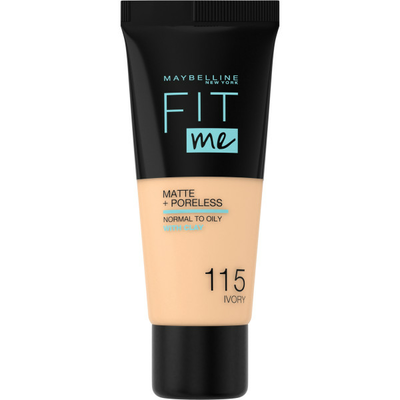 Maybelline Fit Me! Matte + Poreless Podkład Matujący 115 Ivory