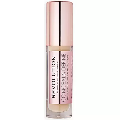 Makeup Revolution Conceal and Define Concealer Korektor w Płynie C5