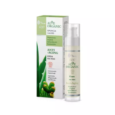AVA Opuncja i Aloes Krem na Noc Anti-Aging 