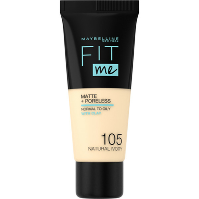 Maybelline Fit Me! Matte + Poreless Podkład Matujący 105 Natural Ivory