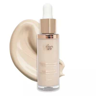 Glam Shop Podkład Upiększający Lekko Kryjący Oliwka 0