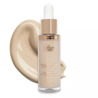 Glam Shop Podkład Upiększający Lekko Kryjący Oliwka 1