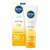 NIVEA Sun Anti-Age Q10 Przeciwzmarszczkowy Krem do Twarzy z Wysoką Ochroną SPF50 50ml