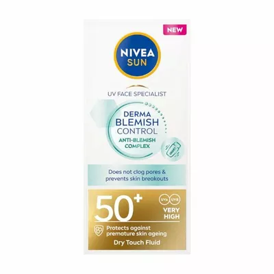NIVEA Sun Derma Skin Clear Krem do Twarzy SPF50 40ml