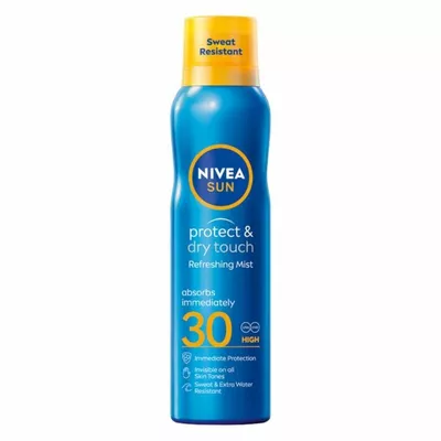 NIVEA Sun Protect Dry Touch Balsam do Opalania w Aerozolu SPF30 200ml